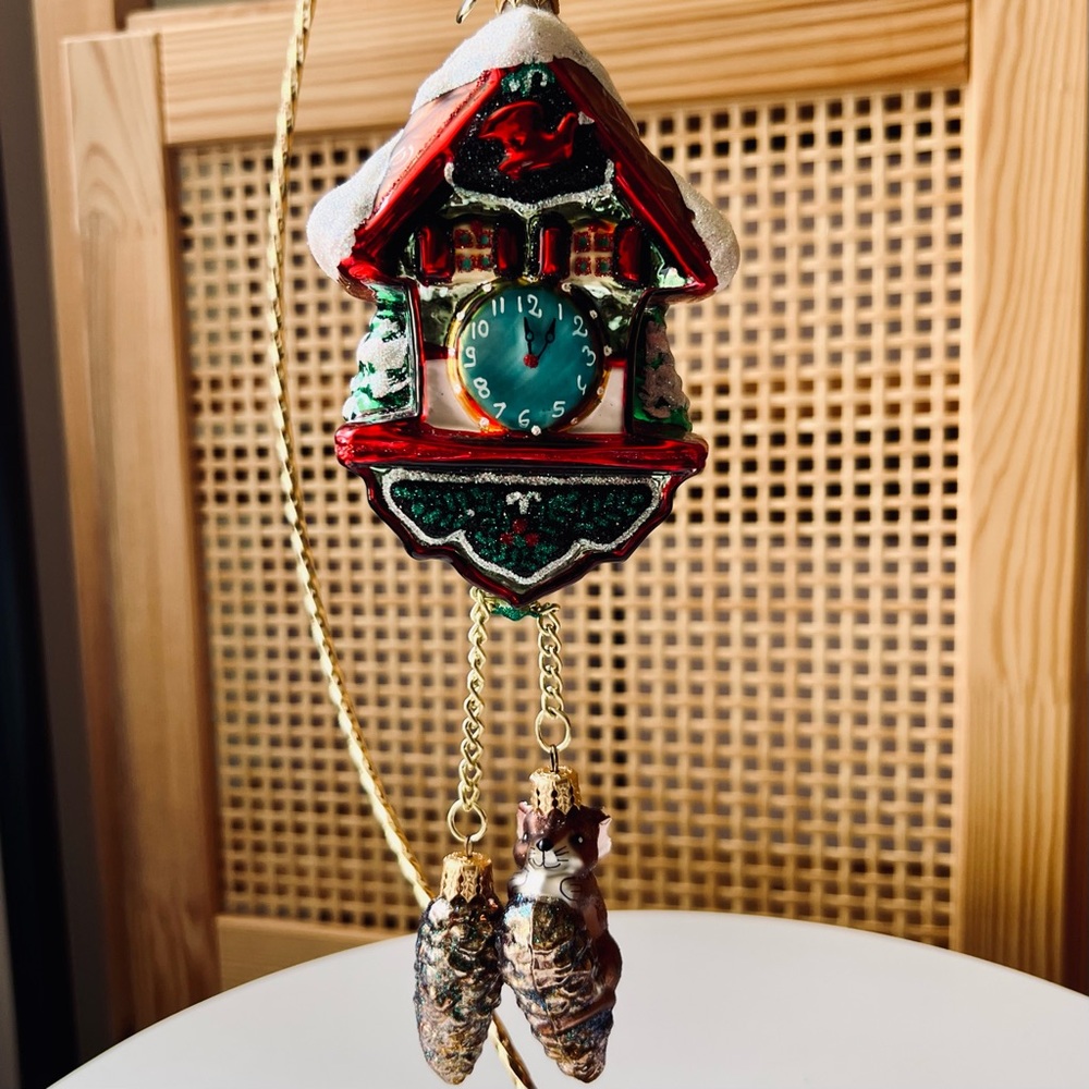 Christopher Radko Retired “Christmas Time” Ornament (minor damage)
